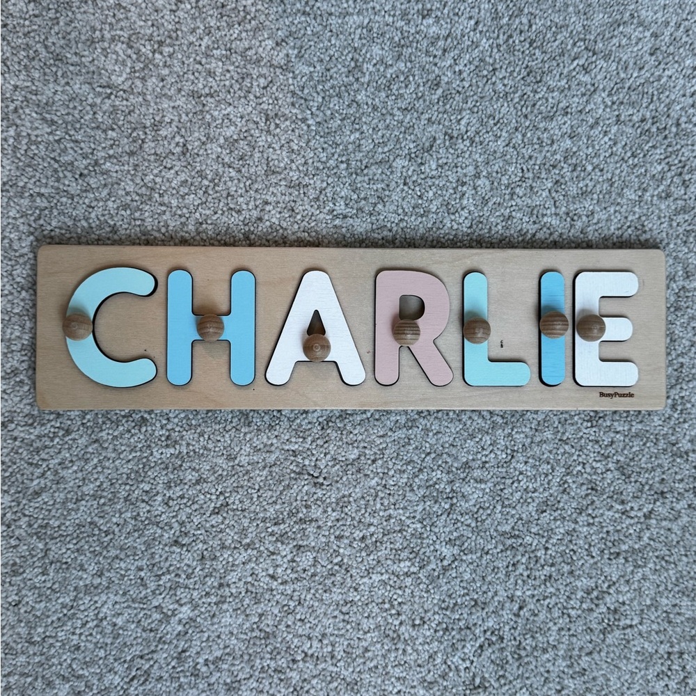Wood name puzzle